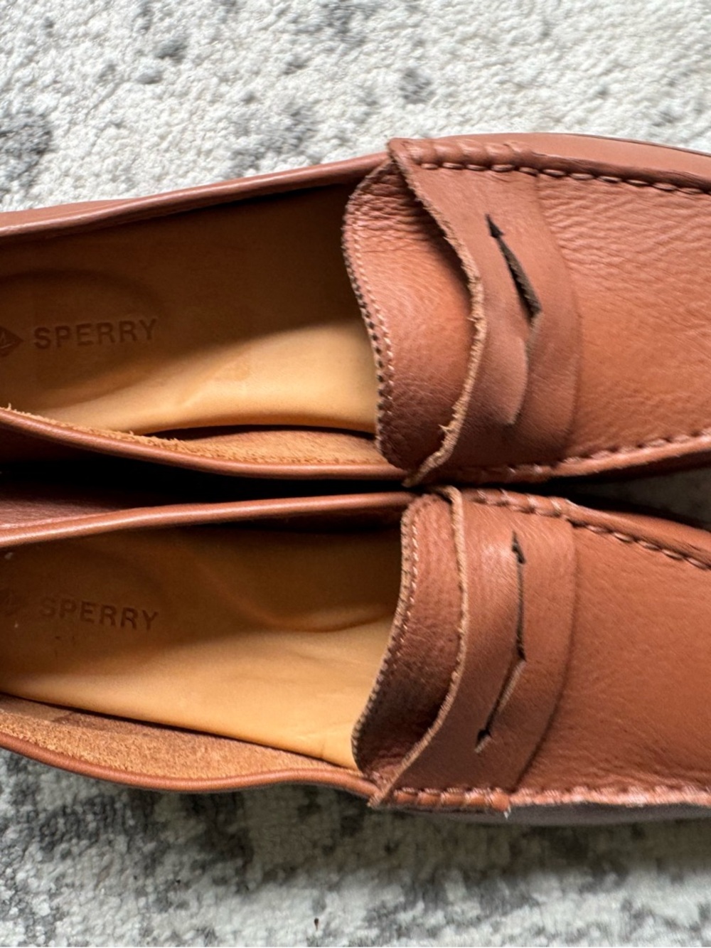 SPERRY NWOT Seaport Leather Penny Loafer - Picture 3 of 9